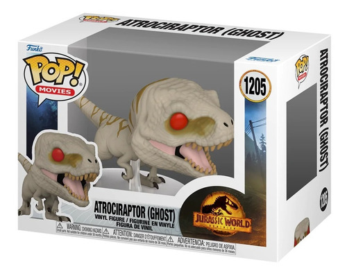 Funko Pop Jurassic World Dominion - Atrociraptor Ghost #1205