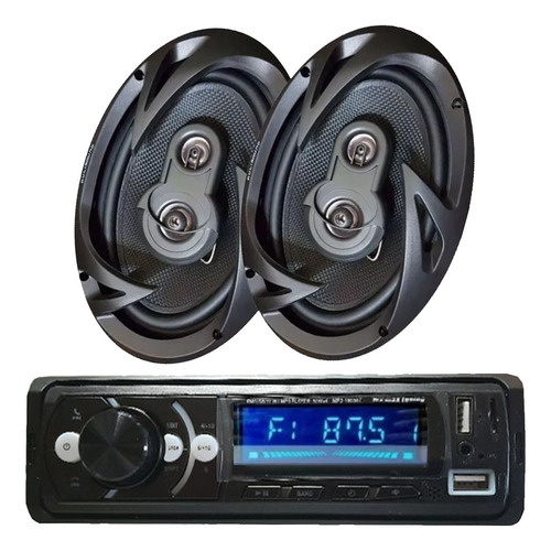 Estereo Frente Fijo Usb Fm Bluetooth Lect Memoria