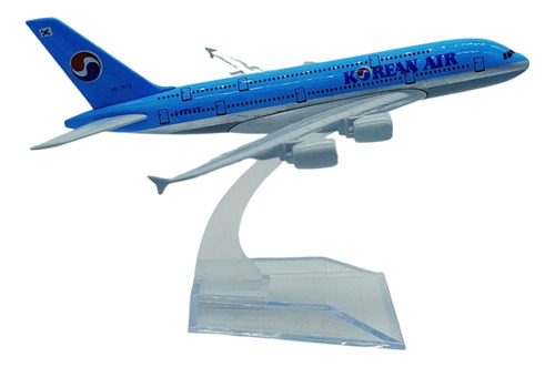 Avião Miniatura Korean Air Metal Coleção 