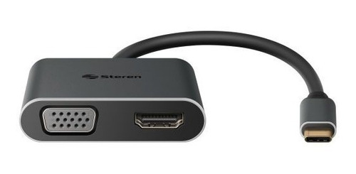 Adaptador Usb Tipo C A Hdmi-vga Conversor Usb 3.0 A Hdmi Vga