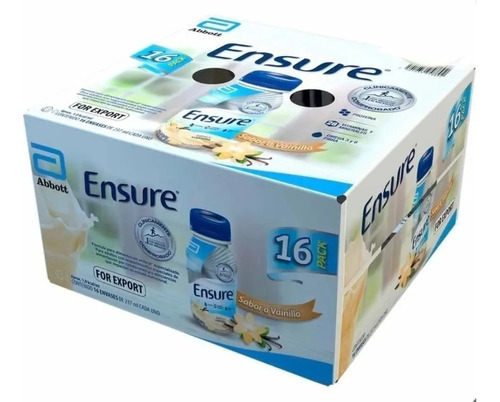 Ensure Para Adultos Caja Con 16 Botellas De 237ml Suplement