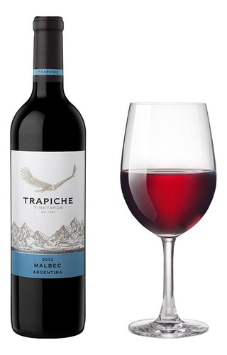 Vino Tinto Trapiche Malbec 750 Ml.