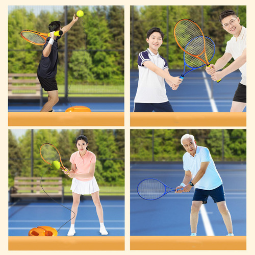 Herramienta De Entrenamiento De Tenis En Solitario Azul