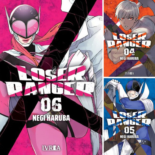 Loser Ranger Tomos 4 Al 6 - Sentai Dai Shikkaku Ivrea