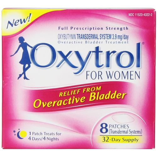 Oxytrol For Women Overactive Bladder Transdermal Patch, 8 Co