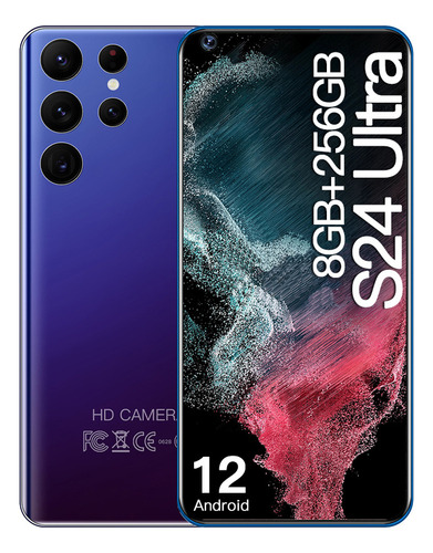 P Smartphones Desbloquea La Versión Global S24 Ultra,8gb+256gb Dual Sim,teléfonos Inteligentes Pantalla Completa 6,8 Pulgadas