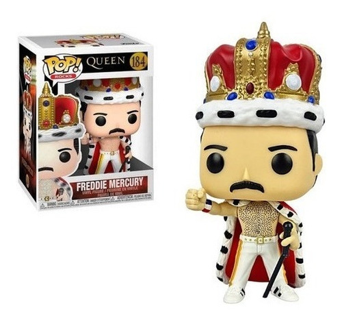 Figura De Acción Freddie Mercury King 50149 Funko Pop! Rocks (Usado)