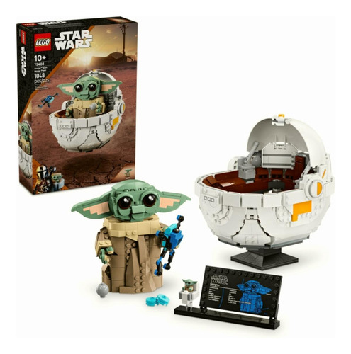 Lego Star Wars: The Mandalorian Grogu Con Coche Flotante