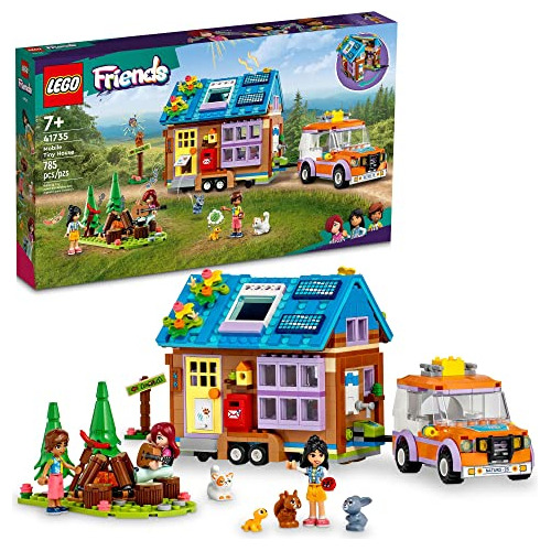Lego Friends Mobile Tiny House 41735, Muñeca Para Acampar En