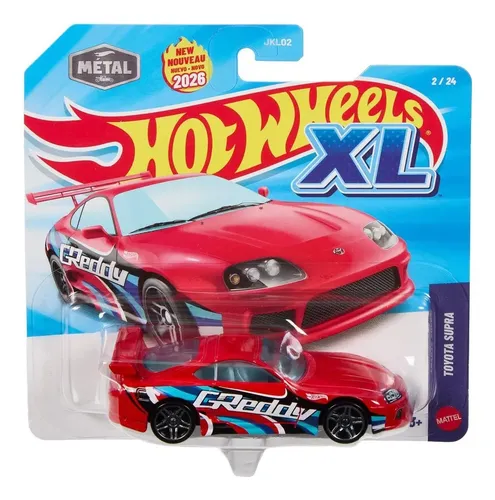 Hot Wheels Xl 1:43 Metal 2026 Jkl02 - Mattel Original | Frete grátis