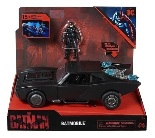 Dc Vehículo De Lujo Batman Movie Batimovil Luz Sonido 67833