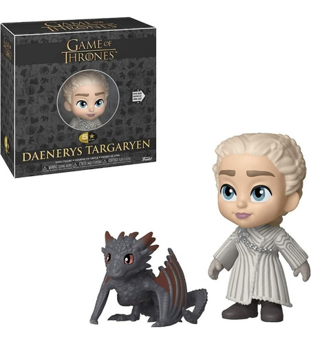 Figura Game Of Thrones-daenerys Targaryen 5 Star +2llaveros