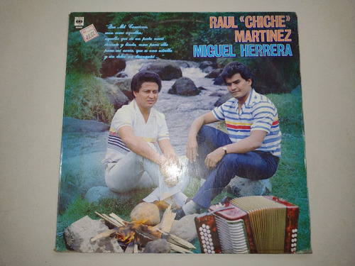 Lp Vinilo Raul Chiche Martinez Miguel Herrera Vallenato