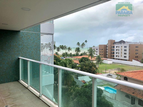 Imagem 13 de 15 de Apartamento Novo Beiramar Para Locação - Praia Do Cabo Branco - João Pessoa - Pb - Ap1306