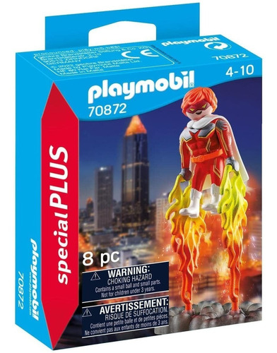 Playmobil 70872 Super Heroe Multicolor En Stock Nuevo Modelo