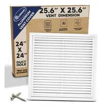 Comprar Rejilla Filtro Aire Retorno Aluminio 24 X 24  Techo Pared 1