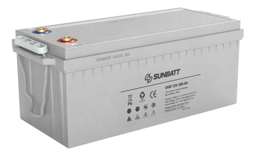 Bateria Solar 200ah 12v Gel