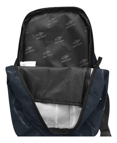 Mochila Mormaii Academia Preta Lightning 15l Cor Preto Desenho do tecido Efeito Relapagos