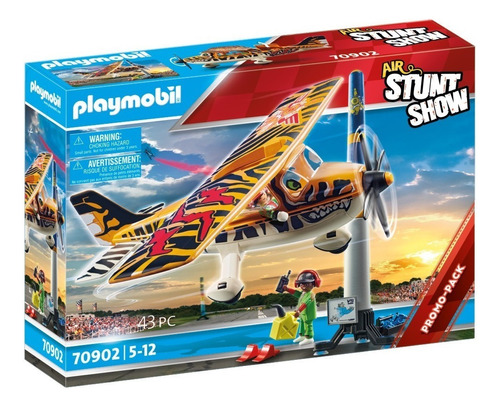 Playmobil Air Stuntshow Avioneta Tiger 70902