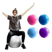 Comprar Pelota De Pilates Yoga 55cm + Inflador Fitness Rehabilitac.