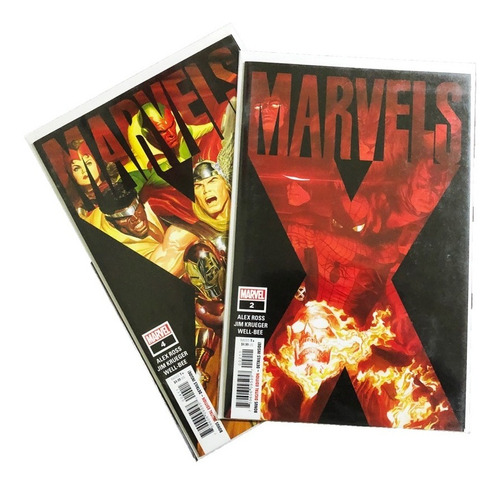 Comic Marvels X #2 & #4 Solo Set De 2 Números