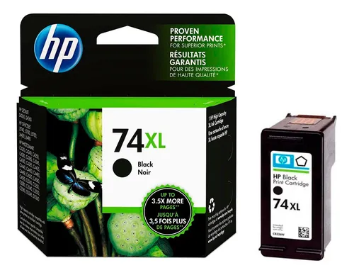 Cartucho Hp 74xl Cb336wl Negro Original Gtia 12 Meses