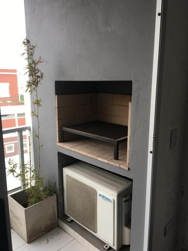 Imagen 20 de 30 de Hermoso Dpto Monoambiente Al Frente Con Balcon Y Parrilla