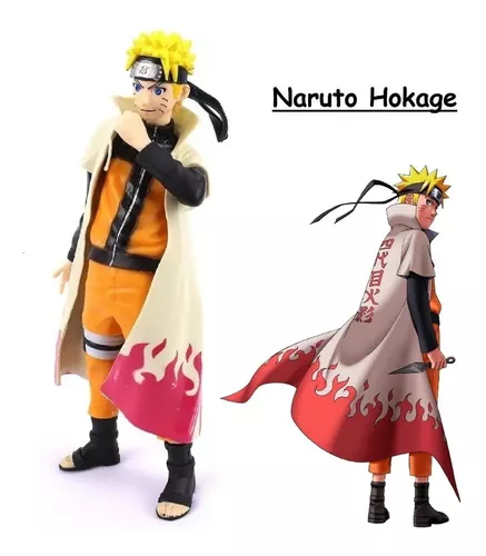 Boneco Action Figure Naruto Uzumaki Hokage