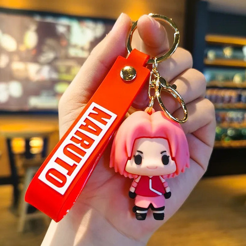 Chaveiro Naruto Haruno Sakura Personagem Chave Carro Bolsa