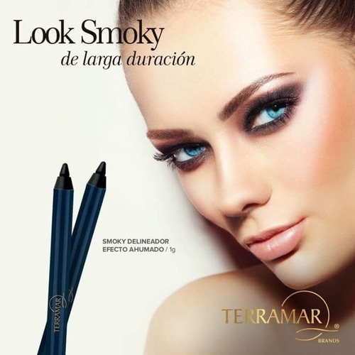 Lapíz Delineador Efecto Ahumado Smoky Terramar