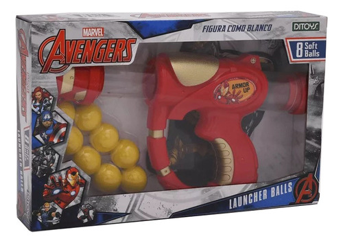 Avengers Pistola Lanza Pelotas Launcher Balls Cod 2630