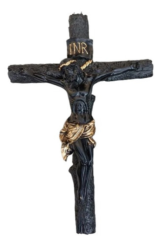 Cristo Del Veneno Esquipulas Resina Pared Colgar 40 Cm