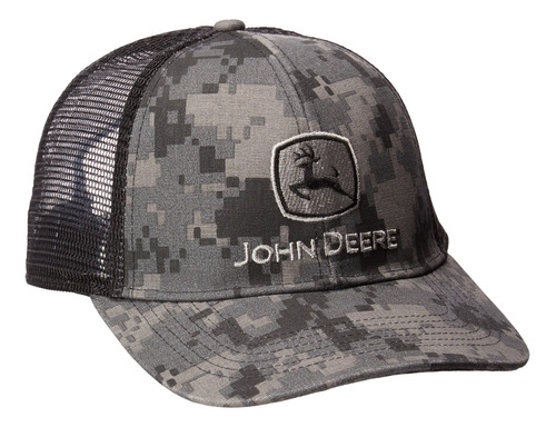 John Deere Gorra Estándar De Camuflaje Digital Y Malla Bor.