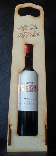 Imagen 4 de 6 de 8 Cajas Porta Vinos Fernet Fibrofacil Souvenirs Regalo Mdf
