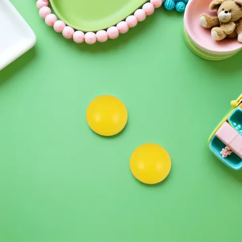 50 Pelotas De Plástico Amarillas De 5,5 Cm – Suaves Y Ligeras Para Piscinas De Bolas, Tiendas De Campaña, Túneles Y Juegos Sensoriales De Bebés