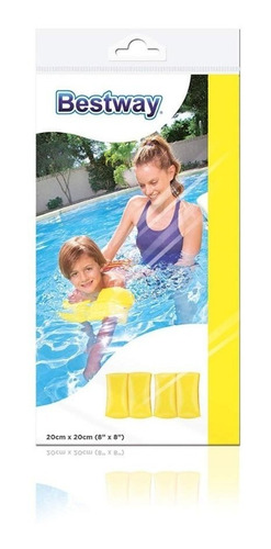 Imagen 2 de 8 de Bracitos Flotador De Mano Inflable Pileta Bestway 32005