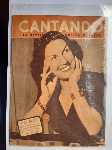 Revista Cantando 154 / Año 1960 / Di Sarli - Aida Denis