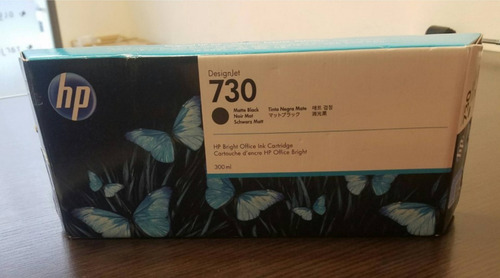 Oferta! Cartucho Hp 730 P2v71a Negro Mate Orig. 300ml T1700
