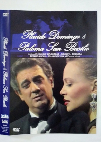 Plácido Domingo & Paloma San Basilio Dvd Nuevo Con Éxitos