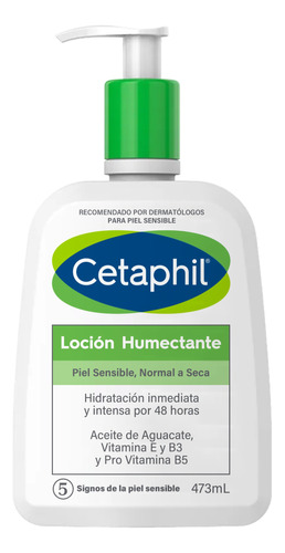 Cetaphil Locion Hidratante Rostro Y Cuerpo X 473 Ml