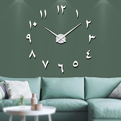 Vangold Reloj De Pared Grande Diy Reloj De Pared Moderno 3d 