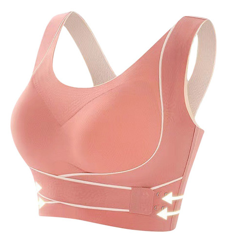 Chaleco Interior De Yoga Con Hebilla Lateral Para Mujer, Sin