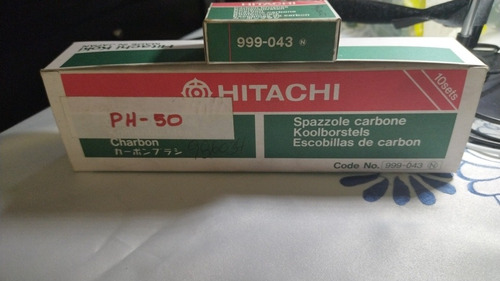 Carbones Para Demoledor Marca Hitachi H-50