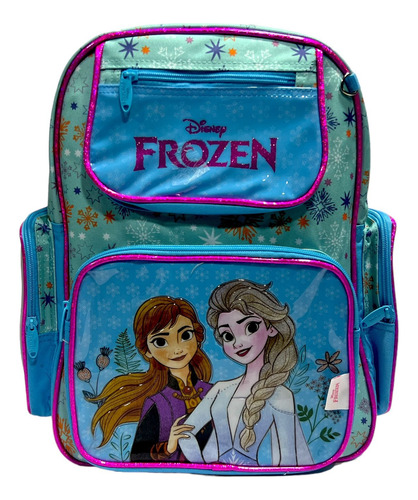 Mochila Escolar Vuelta A Clases Frozen Ana Elsa Calidad 16 L