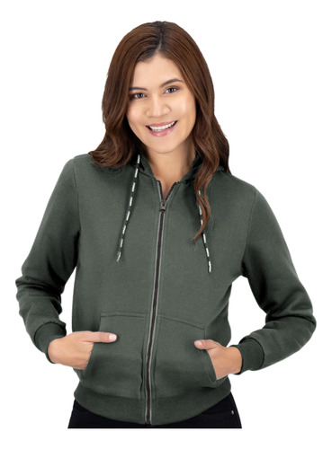 Sudadera Hoddie Con Capucha De Mujer Roosevelt A221