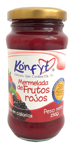 Mermelada Dietética Frutos Rojos 250g Konfyt