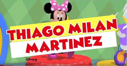 Invitación En Video De La Casa De Mickey Mouse