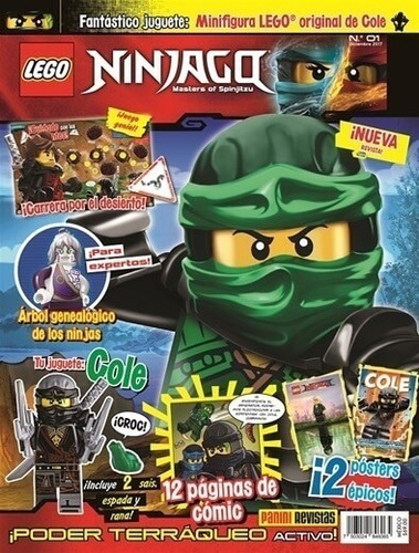 Revista Lego Ninjago 01
