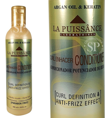 La Puissance Acondicionador Potenciador Rulos Pelo X 300ml