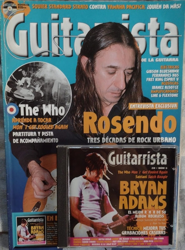 Lote Revista Guitarrista Numeros 1 Al 7 Completos Con Cd (Usado)